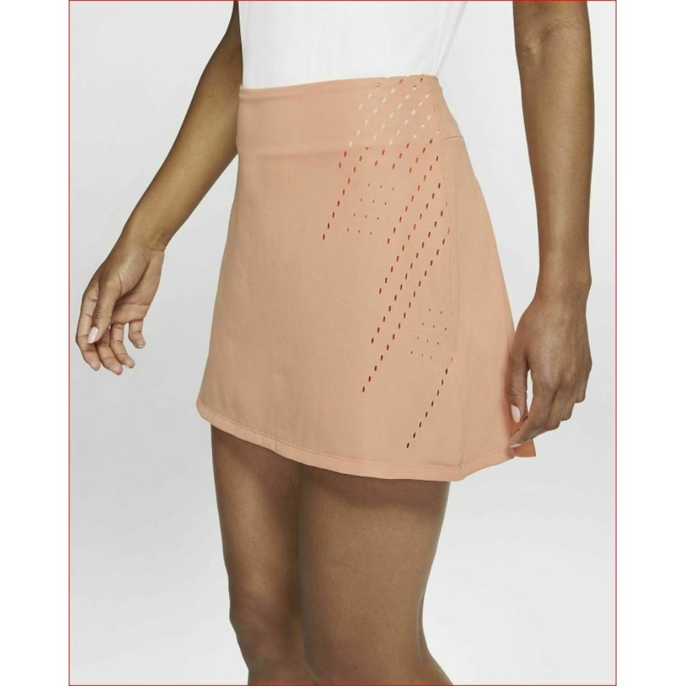 Nike Dry Golf women tennis skirt shorts skorts CI9878-885 orange sz XL $90